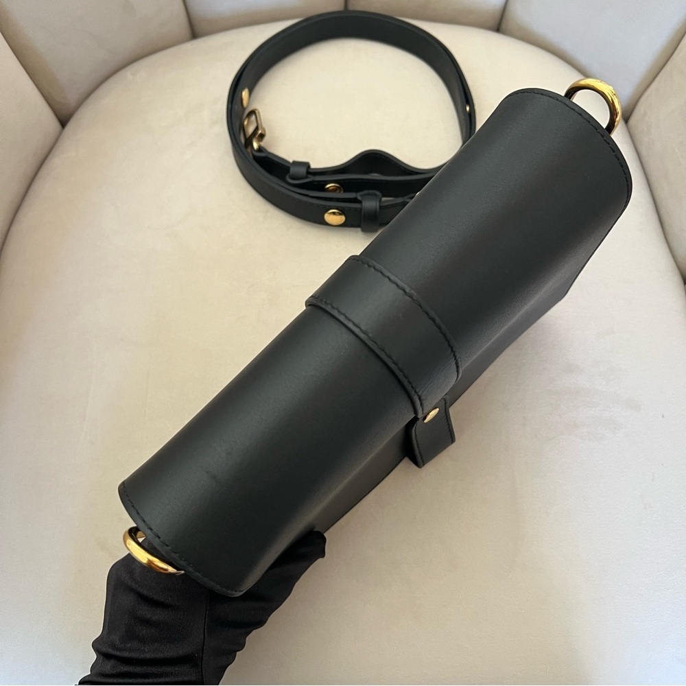 Louis Vuitton Black Calfskin Rendez-Vous Adjustable Shoulder Strap Bag AuthPurse - Picture 8 of 15